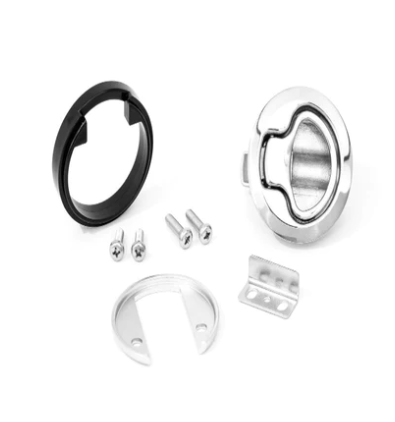 2" Slam Latch Non-locking, Beveled Face, Kit