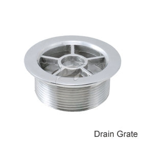 1 1/2" Stainless drain