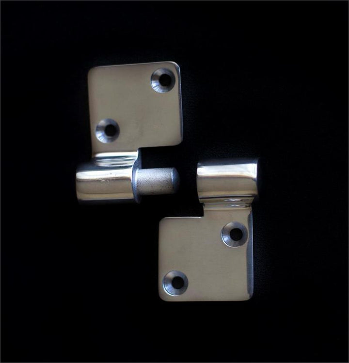 Stainless Steel Take-apart Motor Box Hinge, Left