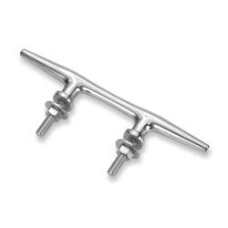8" Stainless Steel Herreshoff Cleat, stud mount