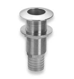 Stainless Steel Long Scupper 1 1/2" Hose