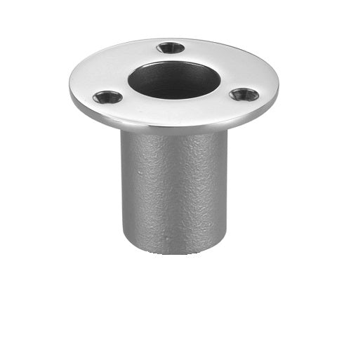 1" flush mount stainless steel flag pole socket