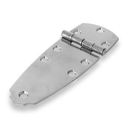 Stainless Steel Large Round Side Deck Hinge