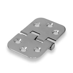 Stainless Steel Square Reversed Hinge