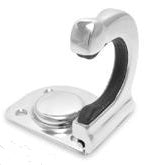 Pushpole Holder stainless Steel Base open ring - Action Craft Boat Parts