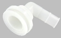 Elbow drain, 1" hose barb