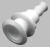Straight 1 1/4" thru hull