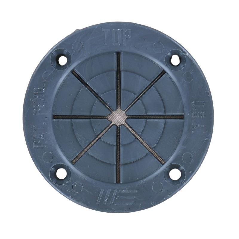 Small black round rod holder