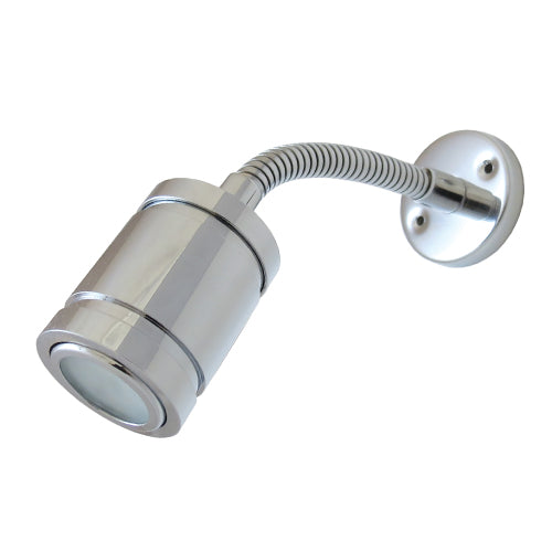 Flexible Chrome LED Reading Light