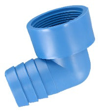 1 1/2" straight female pipe thread to 1 1/2" barb elbow