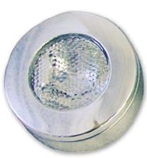 Chrome Prism surface mount light
