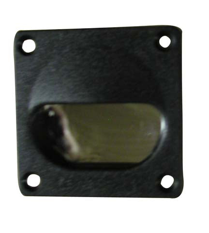 Flush pull, black