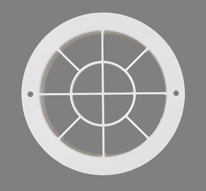 Air Vent Grille Cover 100 x 100mm (4x4inch) White Ventilation Cover Air Vent Grille Cover 100 x 100mm (4x4inch) White Ventilation Cover