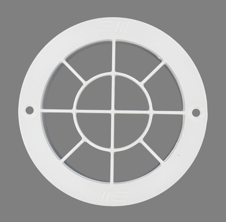 Vent Grill fits 3" hose, white max flow