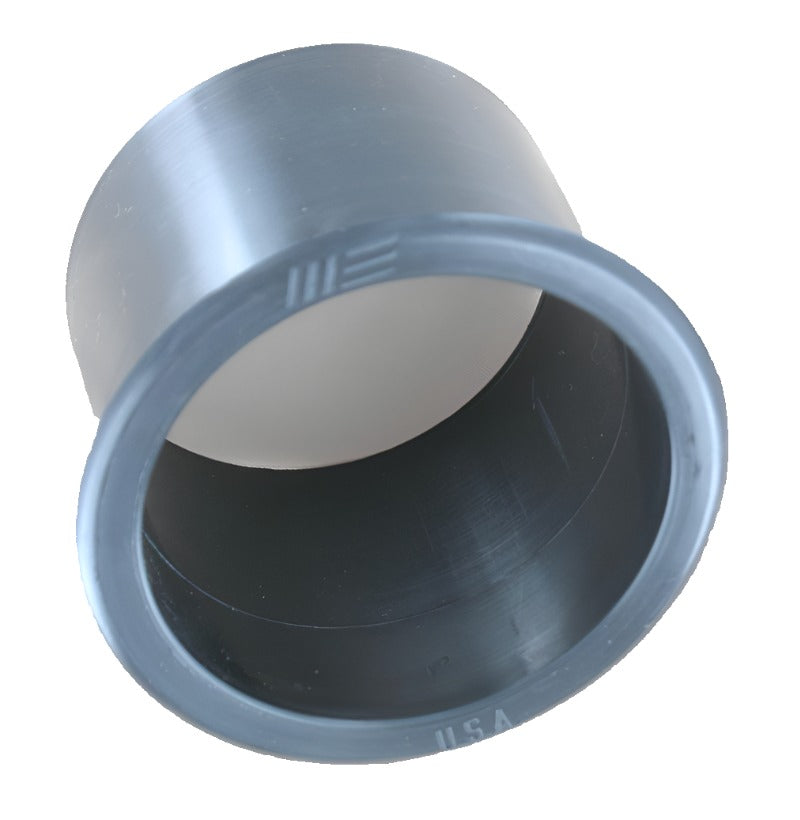 Vent 3" black, no grill, long