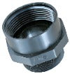 1 1/2" female pipe thread to 1 1/2" male pipe thread adapter