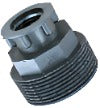 1/2" female pipe thread to 1 1/2" male pipe thread adapter
