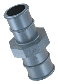 1" hose barb x 1 1/8" hose barb connector