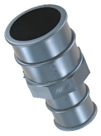 1 1/8" ID hose barb x 1 1/2" ID hose barb straight adapter