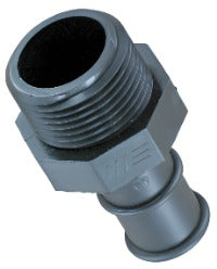 3/4" male pipe thread x 3/4" hose barb adapter