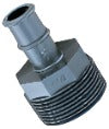 1 1/4" male pipe thread x 3/4" hose barb adapter