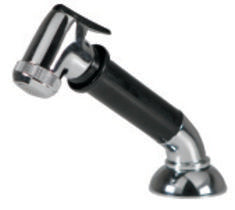 Chrome Showerhead with Elbow and 8' Nylon Hose