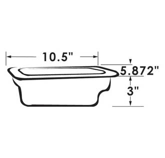 Hot-Cold Transom Shower with Latch