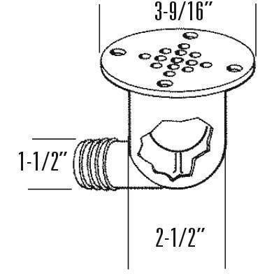 Cockpit Scupper Drain
