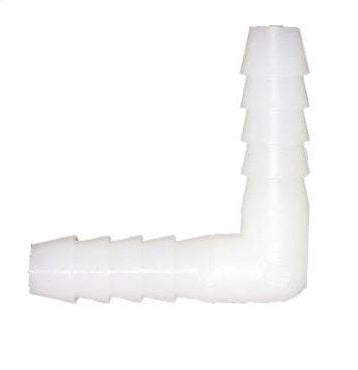3/8" barb x 3/8" barb elbow fitting
