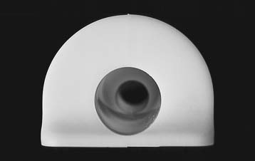 Straight L head drain, round lip, 3/4" hose barb