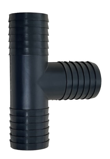 1 1/2" Compact Barbed Tee