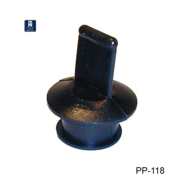 1" push plug fits TH Marine drains