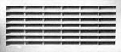 Rectangular White Plastic Vent Grill