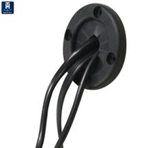 Medium Black TH Round Rod Holder