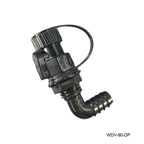 Wash Down Fitting with Valve Elbow fitting