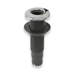 Stainless capped resin straight thru hull 1 1/8 & 1 1/4" XL