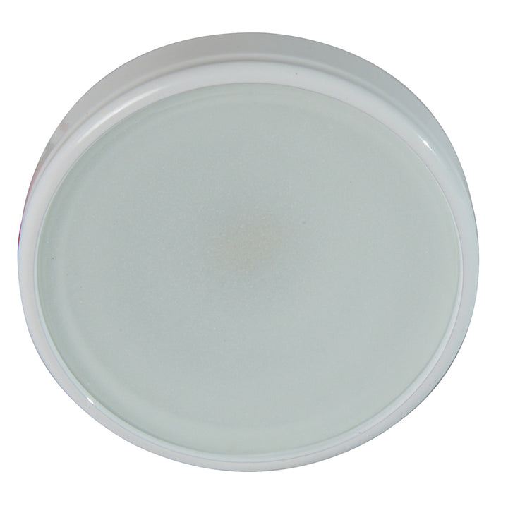 Lumitec Halo  Flush Mount Down Light  White Finish  4Color  WhiteBlueRedPurple NonDimming 112820