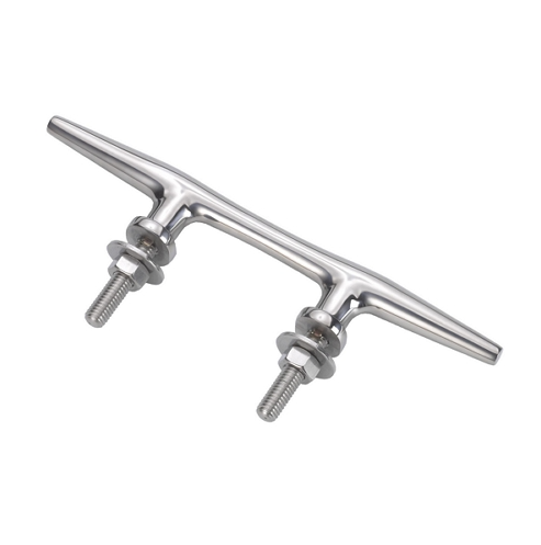 12" Stainless Steel Herreshoff Cleat, stud mount