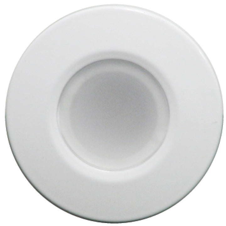 Lumitec Orbit Flush Mount Down Light Spectrum RGBW  White Housing 112527