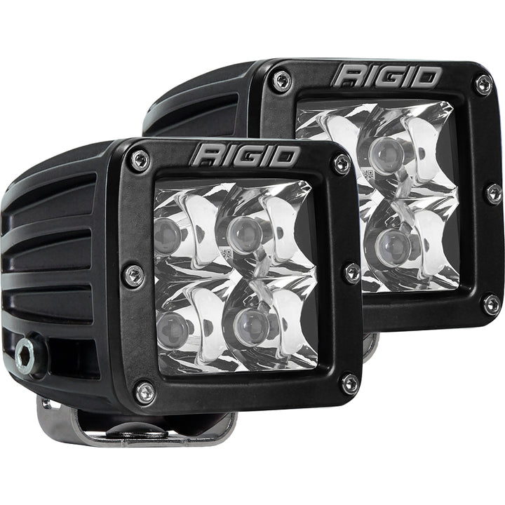 RIGID Industries DSeries PRO HybridSpot LED  Pair  Black 202213