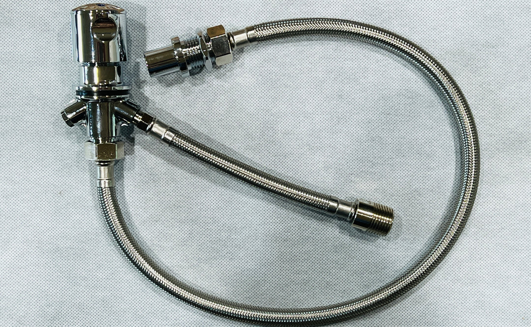 Single knob cold only valve