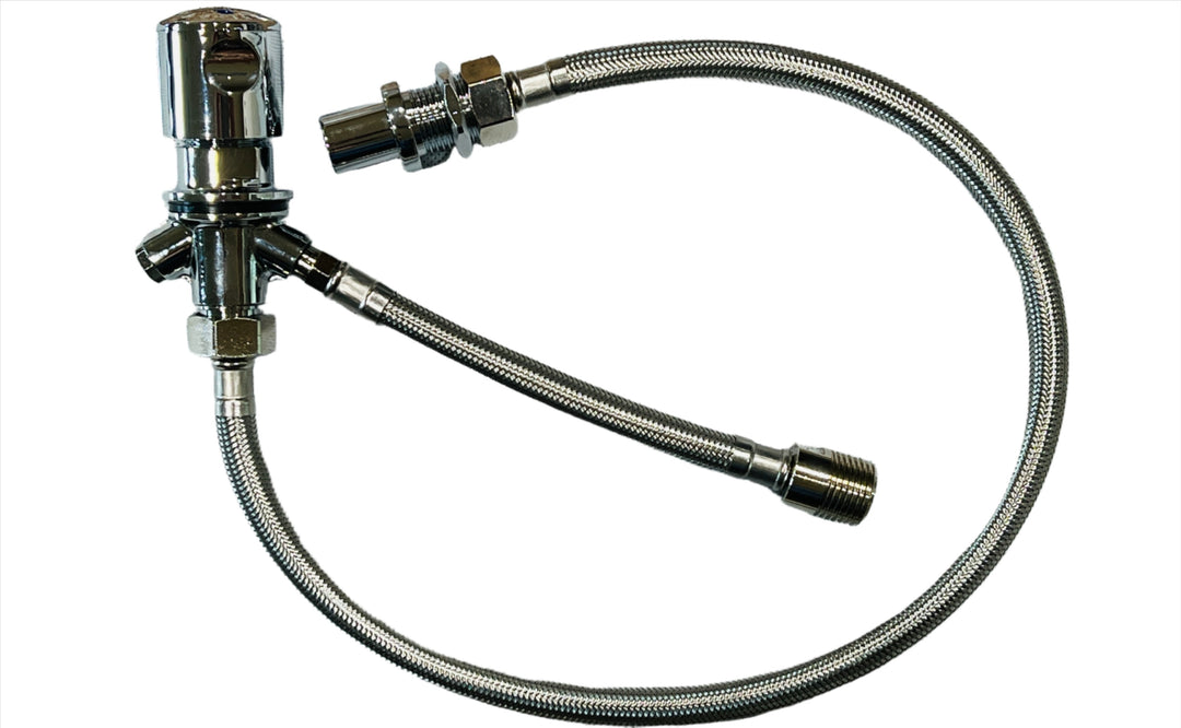 Single knob cold only valve