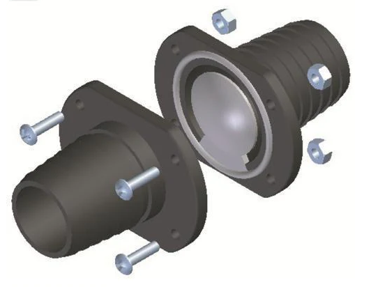 3/4" Inline Scupper Check Valve