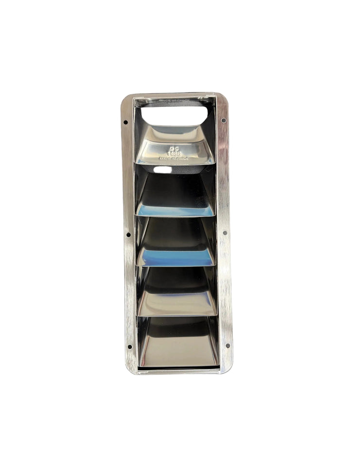 Attwood Louvered Boat Vent, 304 Stainless Steel | 4-3/8"W x 11-5/16"L