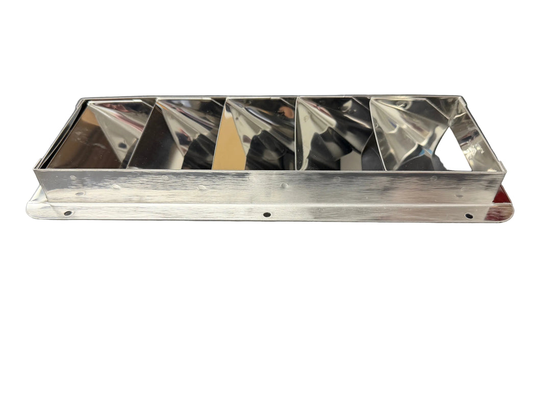 Attwood Louvered Boat Vent, 304 Stainless Steel | 4-3/8"W x 11-5/16"L