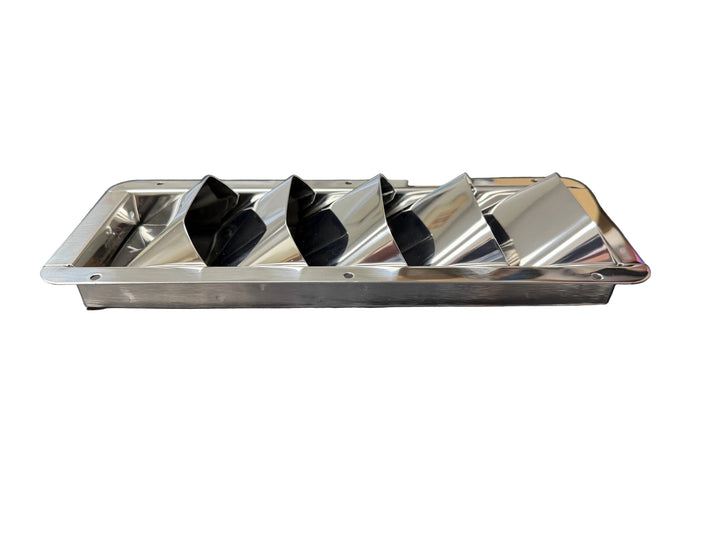 Attwood Louvered Boat Vent, 304 Stainless Steel | 4-3/8"W x 11-5/16"L