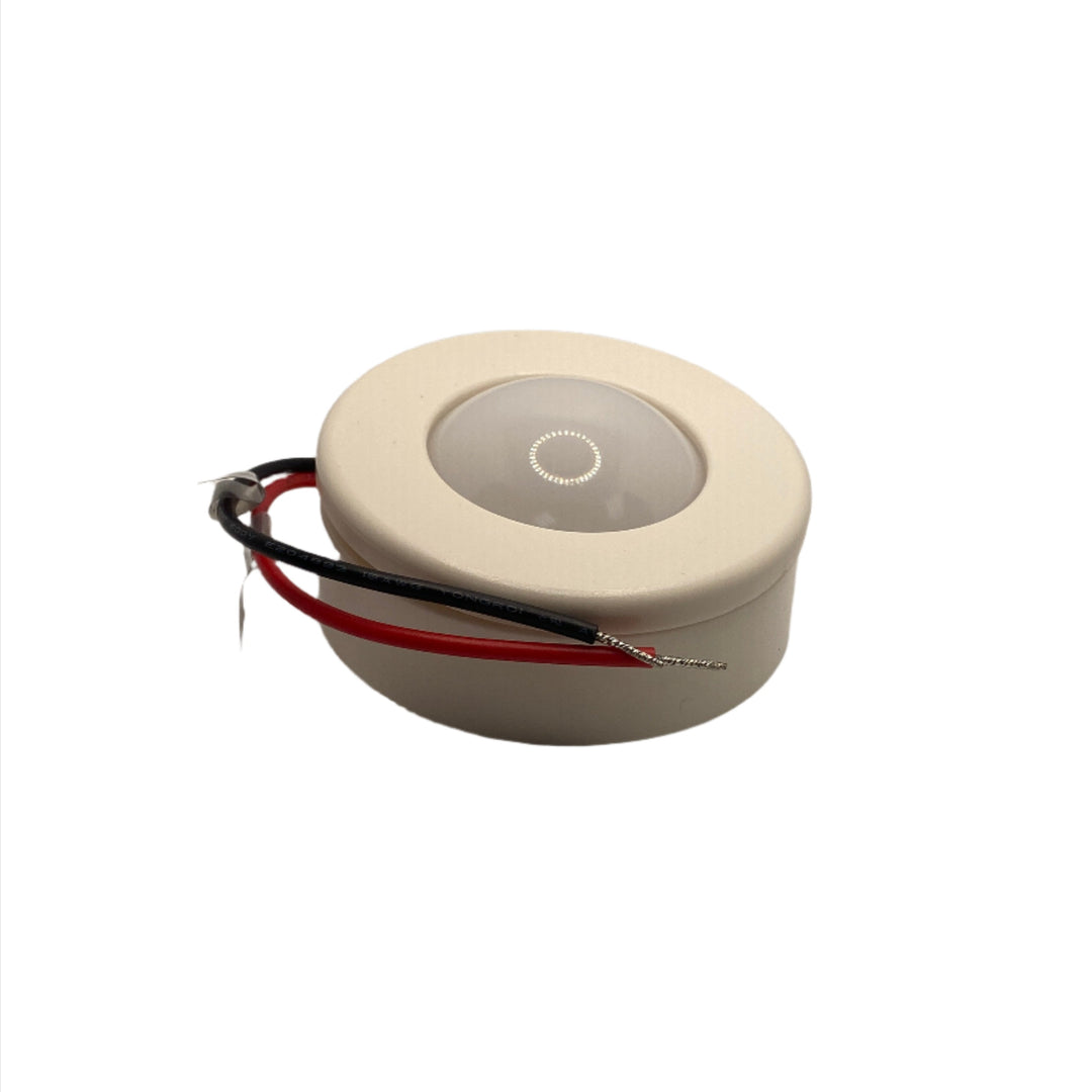 Tricolor Hardtop LED Light With White Bezel