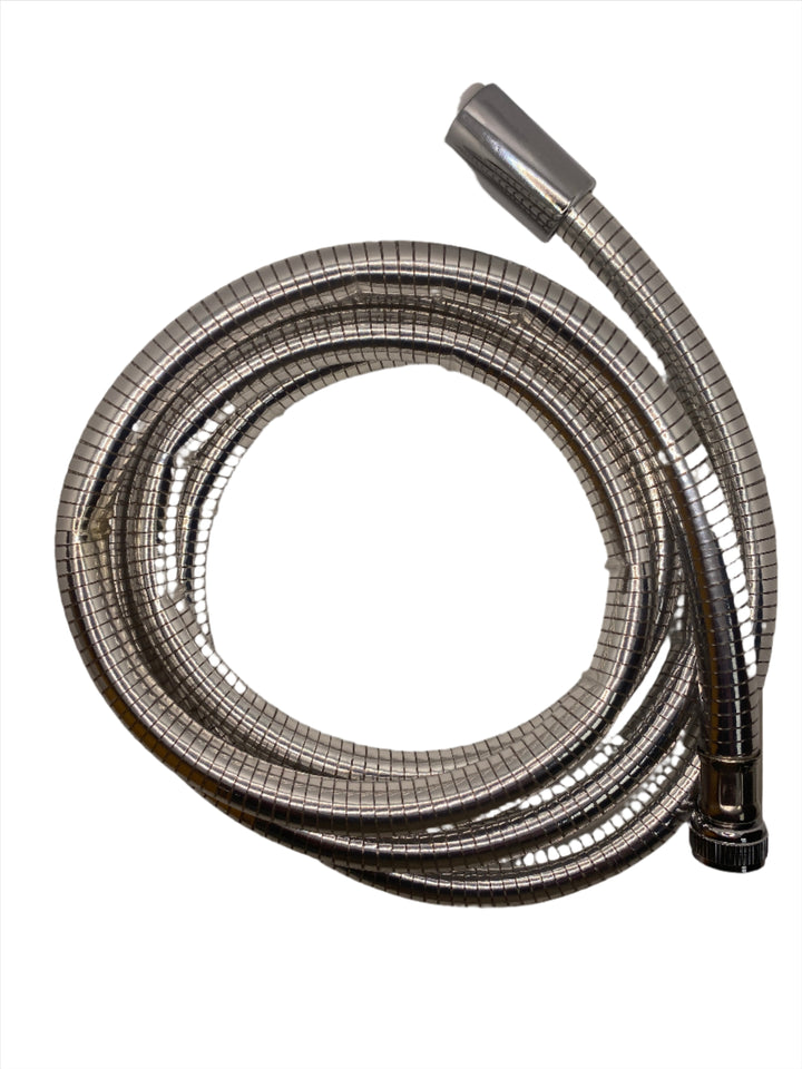 6' Nylon/Chrome Spiral Hose