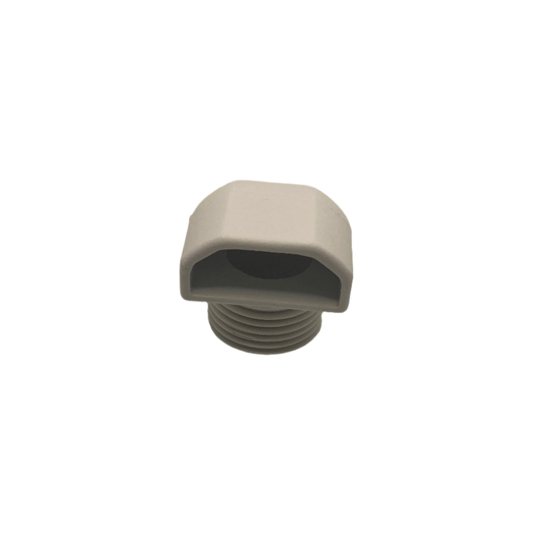 3/4" Shielded Impact Drain - White