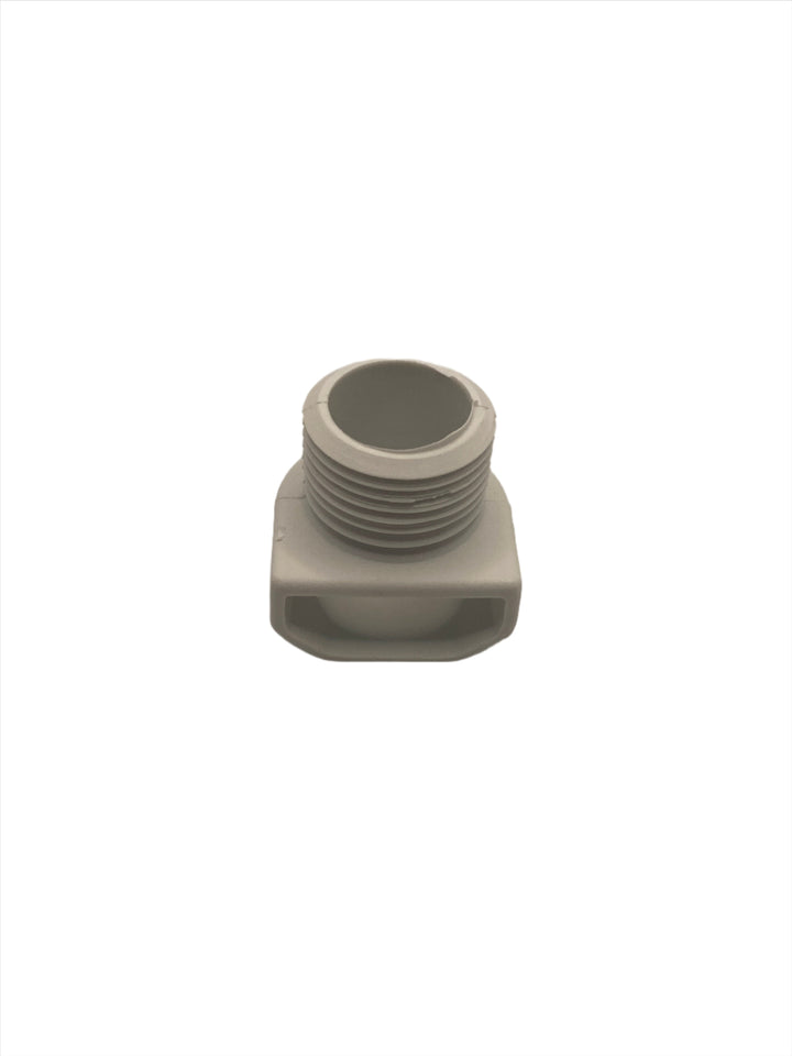 3/4" Shielded Impact Drain - White